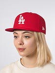 Бейсболка NEW ERA арт. 10047498 Los Angeles Dodgers MLB (красный)
